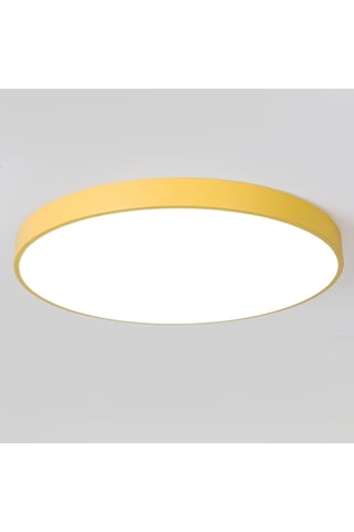 Macaron Yuvarlak Tavan Lambası, Beyaz Işık For 23cm Diğer Diğer