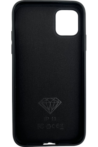 Nettech Apple iPhone 11 Uyumlu Crystal Seri Arka Koruma Kılıf - Siyah