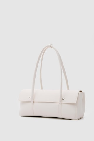Shule Bags Mari Vintage Baget Çanta Krem