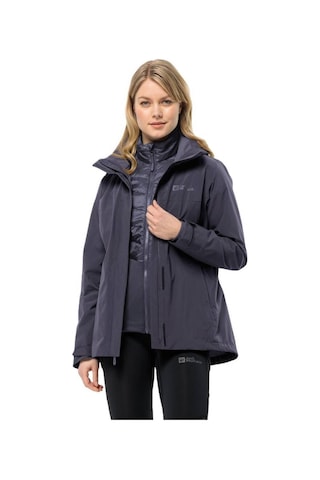 Jack Wolfskin Luntal 3in1 W Kadın Outdoor Mont 1116321 Graphite