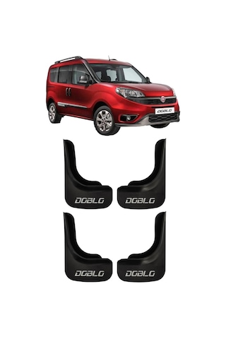 Fiat Doblo D4 4'lü Set Ön Ve Arka Paçalık Çamurluk Tozluk Dbl1ux002