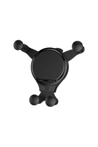 Wondernest 2 Adet Jq006 Yapışkanlı Evrensel Dönen Araç Hava Çıkışı Telefon Tutucu Koyu Siyah Siyah