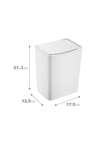 Smartware Touch Çöp Kovası 4 Lt Beyaz Genel