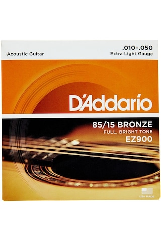 D'addario Ez900 - Extra Light 010-050 Takım Tel