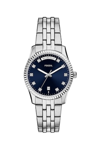 Fossil Fes5457 Kadın Kol Saati Metalik Gri