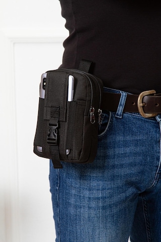 Newish Polo Taktik Bel Ve Kemer Çantası-np850 Siyah