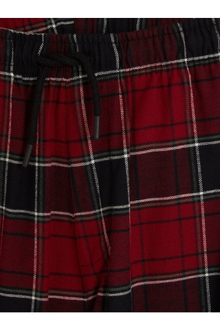 LC Waikiki Lc Waıkıkı Kırmızı Ekose Erkek Pijama Alt
