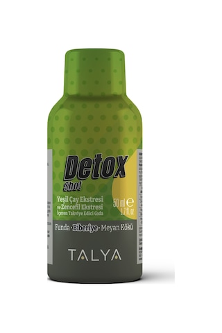 Talya Shot Yeşil Çay ve Zencefil Eki İçeren Takviye Edici Gıda 50 ML Talya Shot Yeşil Çay ve Zencefil Eki İçeren Takviye Edici Gıda 50 ML