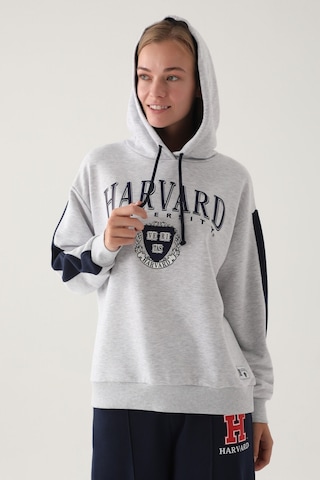 Harvard Kar Melanj Kadın Sweatshirt 5274-41187 Kar Melanj