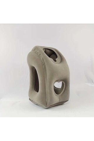 Trendooze Sunshine022 Gri Seyahat Yastığı Uçak Ofis Araç Kamp Gri