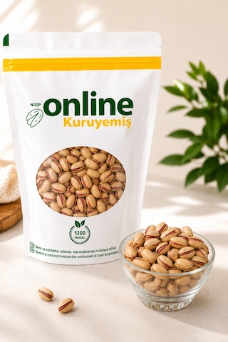 Siirt Fıstığı - Ana Çıtlak - Kavrulmuş - 1 Kg 1 G