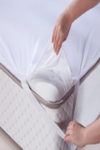 Derbey Sıvı Geçirmez 220x200 Cm Yatak Koruyucu Micro Alez Battal Boy Beyaz