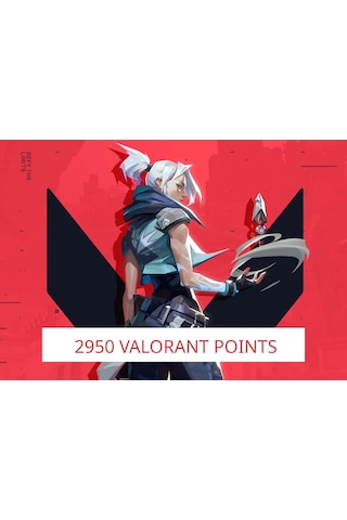 Valorant 2950 Valorant Points Hediye Kartı Gift Card