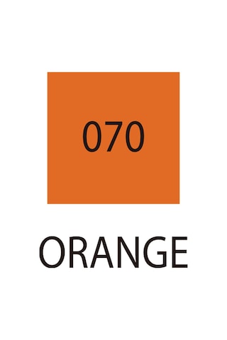 Zig Fabricolor Twin - Çift Uçlu Kumaş Kalemi - Orange