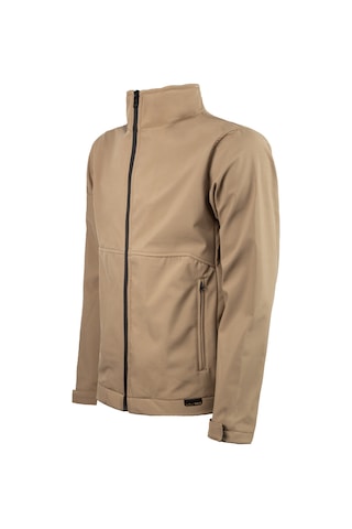 Tactical Outdoor Softshell Erkek Mont Shelldt03 Koyu Bej
