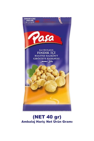 Paşa Kuruyemiş Fındık Içi 12 x 40 G