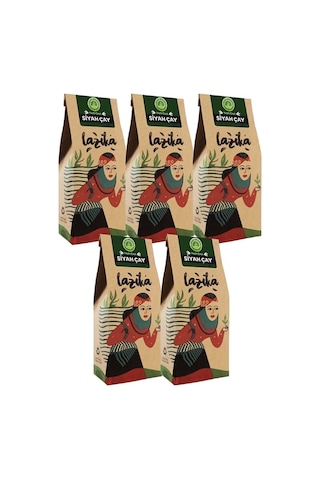 Avantajlı 5'li Set Yayla Çaylı Siyah Çay 400 G 5 -ilk Hasat Mayıs Çayı,2.5 Yaprak, Tozsuz Çay
