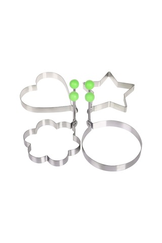 4 Arada 1 Paslanmaz Çelik Kızarmış Yumurta Gözleme Kalıbı Diğer