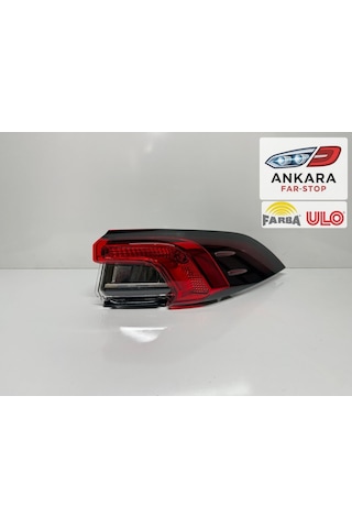 Toyota Corolla 2019 - 2025 Sedan Stop Lambası Sağ Dış  Farba - Ulo - Ledsiz Tip -