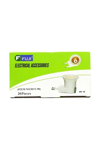 Fuji Duy-90 Anahtarlı Duy Fiş- 20'li Paket Diğer