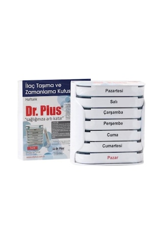 Dr Plus Dr. Plus Ilaç Saklama Kutusu Haftalık - 7X24
