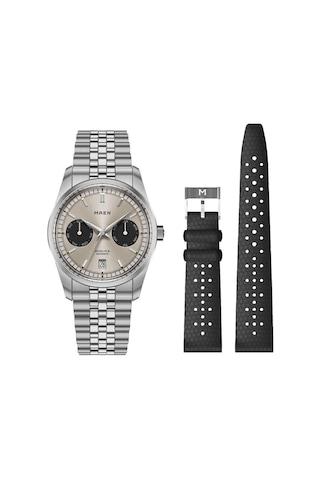 Maen Brooklyn 36 M5.1.2.set Erkek Kol Saati Metalik Gri