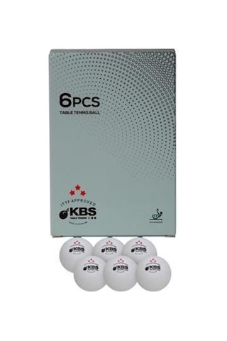 Kbs 6 Pro Ball Ittf Onaylı Masa Tenisi Maç Topu