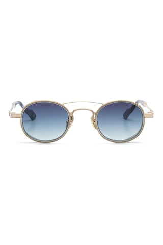 Kilian Serenita C4 47 Unisex Oval Gold Metal Güneş Gözlüğü Altın