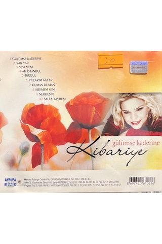 Plak Değildir Cd Dir Cd Kibariye Gülümse Kaderine Cd