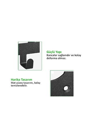Aju Anahtar Askılığı Keys Yazılı Dekoratif Metal Tasarım Anahtarlık Paslanmaz Hediyelik Siyah Siyah