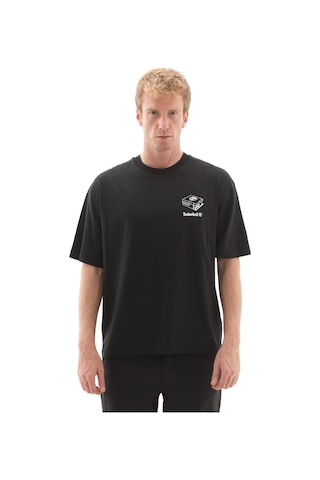 B0a6ky30011-r Timberland 'my Boots'' Short Sleeve Tee Erkek Siyah B0a6ky30011-r SIYAH