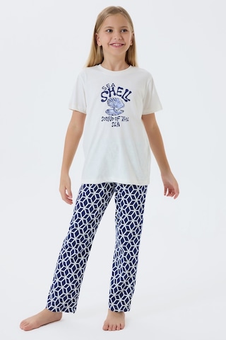 Arnetta Kız Çocuk Krem Pijama Takım KREM