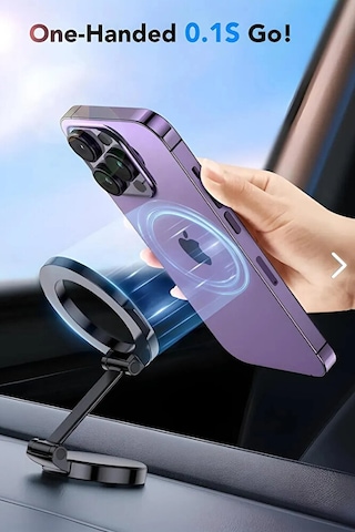 Güçlü Magnetic Torpido Üstü Araç İçi Telefon Tutucu Magsafe Uyuml