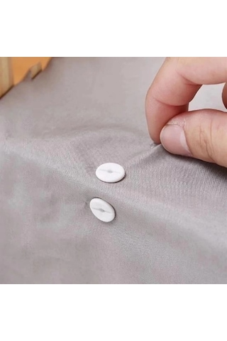 Buffer Yorgan Kılıfı Ve Çarşaf Tutucu Sabitleyici Düğme Kiti