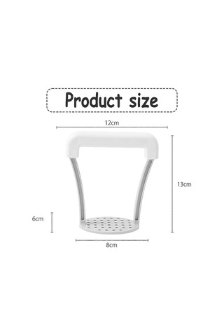 Paslanmaz Çelik Patates Ezicileri, Pürüzsüz Patates Püresi İçin İdeal, Isıya Dayanıklı Özelliklere Sahip Manuel Mutfak Aleti, Çeşitli Sebzeler İçin Mükemmel