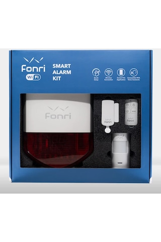 Fonri Smart WİFİ Ekonomik Kablosuz Akıllı Hırsız Alarm Sistemi 1G