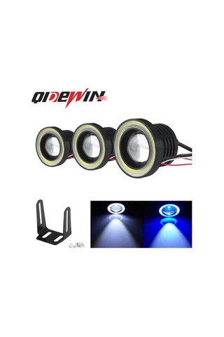Flybuy 2 Adet Cob Led Lamba 3.5inç 6500k Beyaz, 64-89mm 2.5-3.0-3.5, Araba İç Işıkları-2pcs 1 Adet