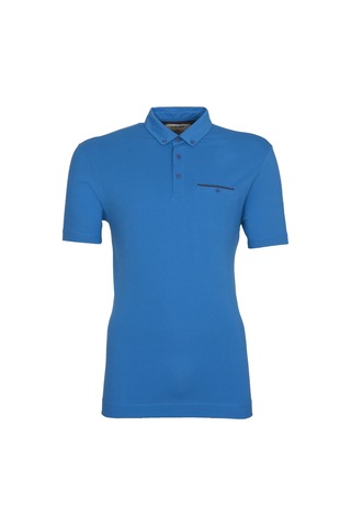 AR-MA Arma Erkek Basic Slim Fit Polo Yaka Tişört Y9tyo7968 Mavi-m7 Mavi