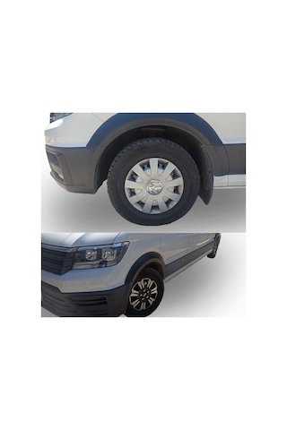 Volkswagen Vw Crafter 2018 2019 2020 2021 2022 Uyumlu Çamurluk Koruma Premium Dodik Seti Siyah 4 Parça
