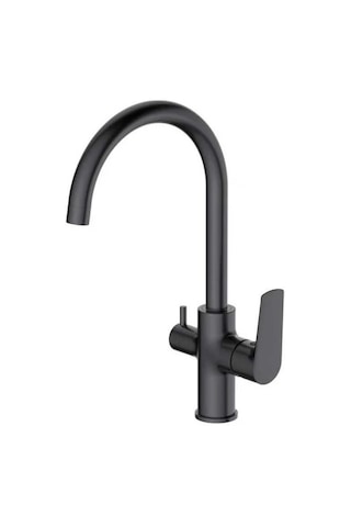 Valtemo Versa Arıtmalı Eviye Bataryası Artgrey Mat Füme