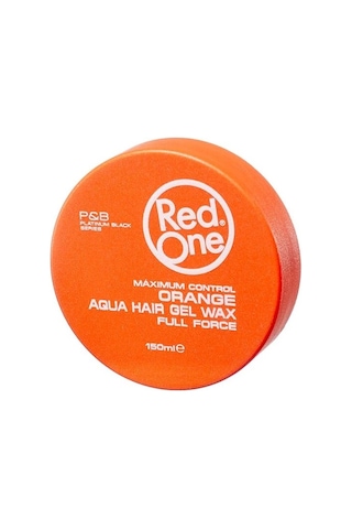Red One Aqua Hair Gel Wax Turuncu 150 ML