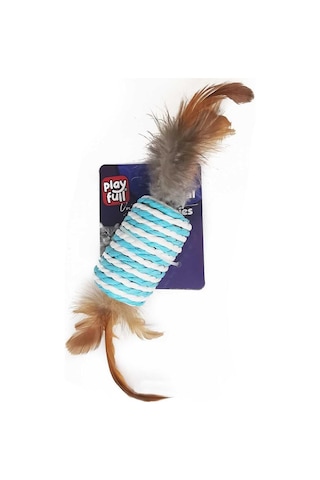 Playfull Hasır Tüylü Top Kedi Oyuncağı 4 Cm