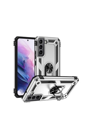Galaxy S22 Plus Uyumlu Zore Vega Kılıf-gri Gri