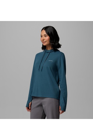 Columbıa Sun Trek Kadın Sweatshırt 2145261-429 Lacivert