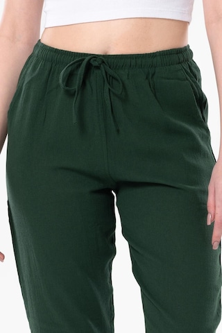 Eliş Şile Bezi Şile Bezi Çift Cepli Unisex Yazlık Pantolon Yeşil Ysl-yeşil Yeşil