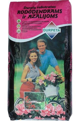 Peat Substrate Rhodendron, Azalea - Orman Gülleri Ve Açelyalar İçin Özel Torf Dikim Karışımı - 50 Litre 50 L