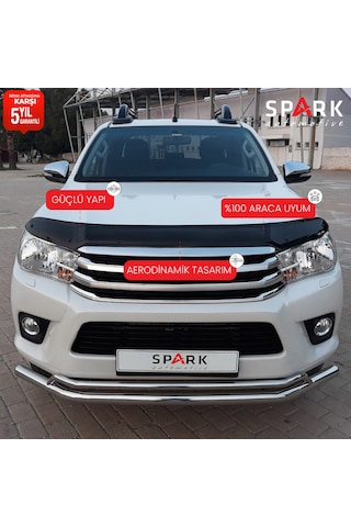 Toyota Hilux 2015-2020 Yıl Aralığı Uyumlu Kaput Rüzgarlığı 4mm