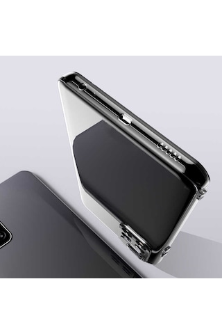 Xiaomi Redmi Note 11s Global Kılıf Zore Kamera Korumalı Süper Silikon Kapak Renksiz