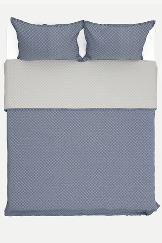 Koza Home Malea Lacivert Çift Kişilik Yatak Örtüsü 230x250 2 Yastık 50x70 5 Lacivert