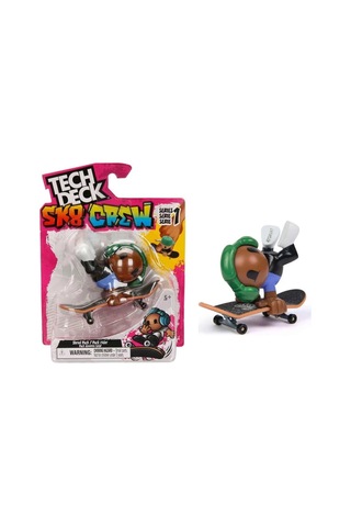 Mey İthalat 6071054 Tech Deck Sk8 Crew Tekli Paket Mavi